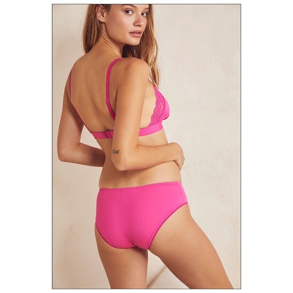 Spell & The Gypsy Pink Azalea Intimates Set Size Medium NWT - Picture 4 of 6